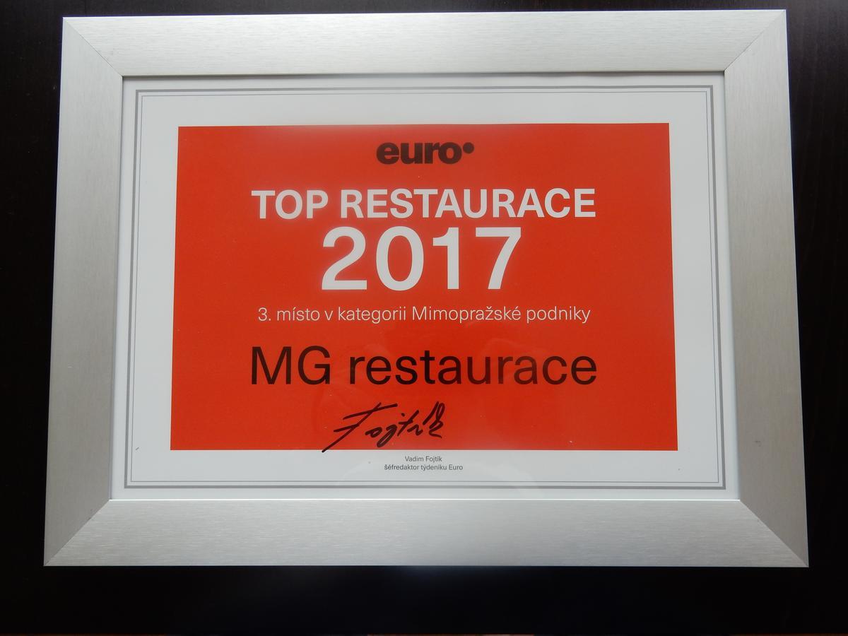 Mg Restaurace/Luxury Apartments Mladá Boleslav Eksteriør billede